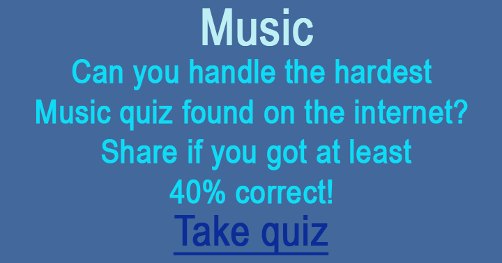 Banner for The internet hosts the most challenging Music quiz ever!