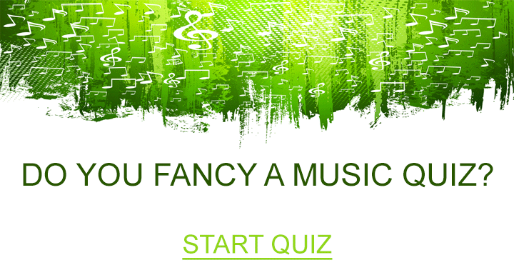 Banner for Quiz about music.