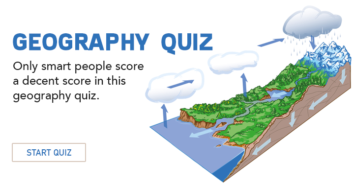 Banner for This geography quiz can only be done by intelligent individuals.