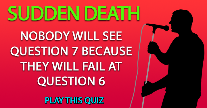 Banner for Sudden Demise Quiz