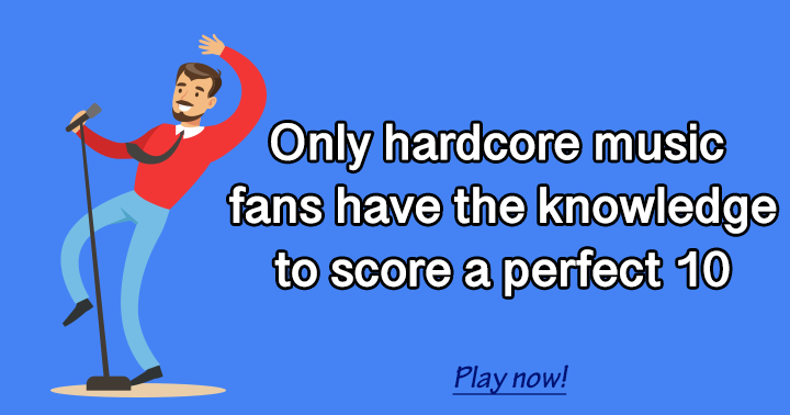 Banner for Are you someone who considers themselves a hardcore music enthusiast?