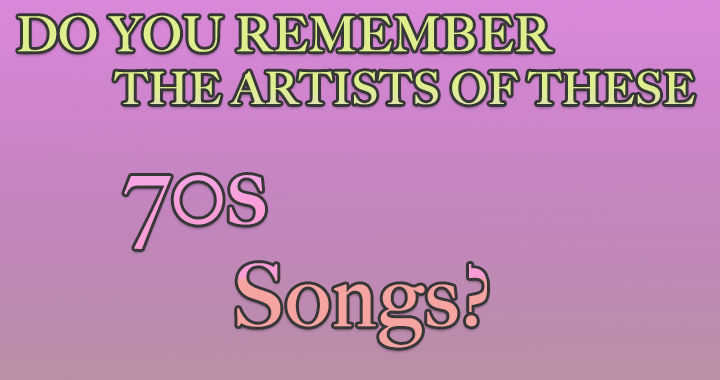 Banner for Songs from the 1970s!