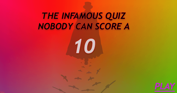 Banner for 'The Notorious Quiz'