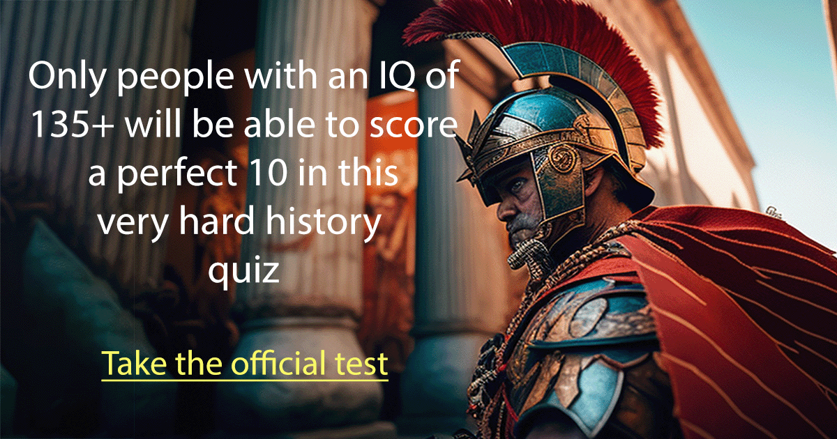 Banner for Quiz on historical events.