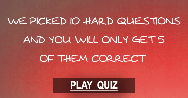 Banner for You will solely achieve 5 correct answers!