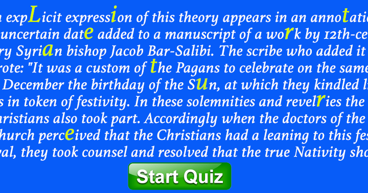 Banner for Quiz on Literature