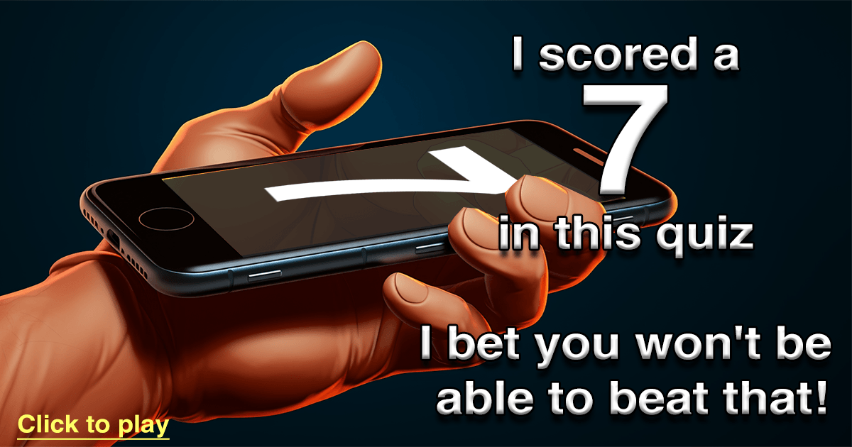 Banner for Quiz that tests your knowledge in a challenging way.