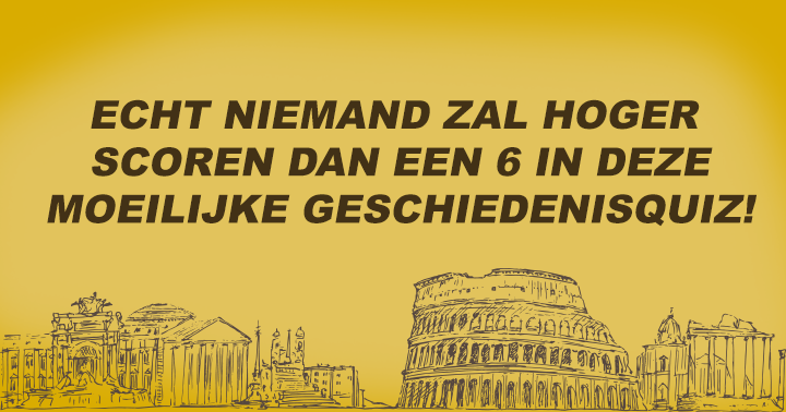 Banner for Geschiedenis Quiz
