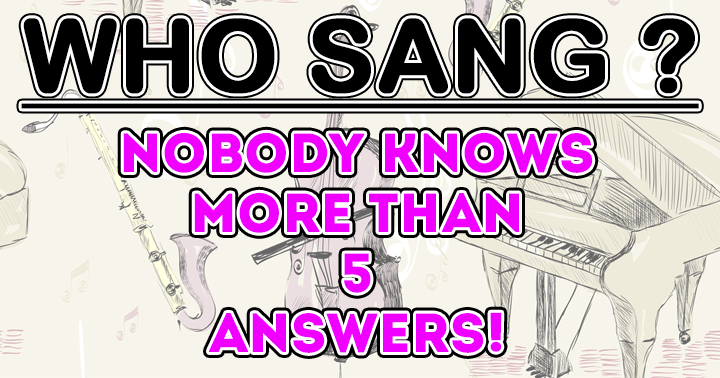 Banner for Can you identify the singers of these songs?