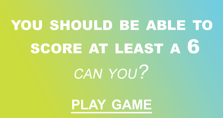 Banner for Everyone ought to achieve a minimum score of 6.