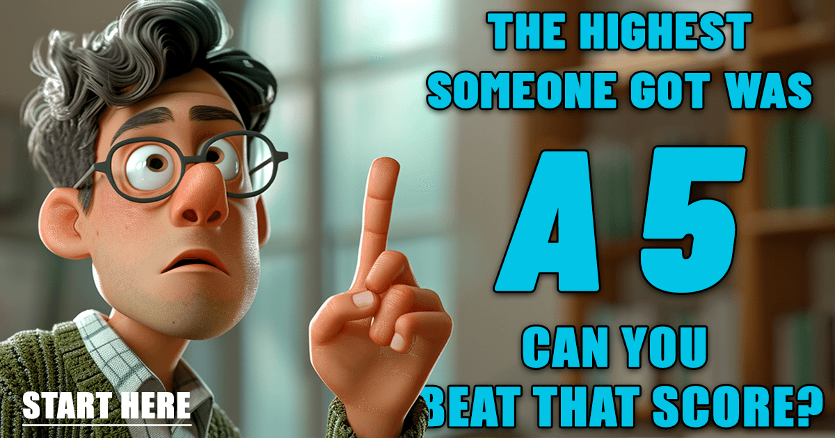 Banner for Try out this unbeatable quiz.