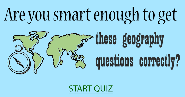 Banner for Test on geography.