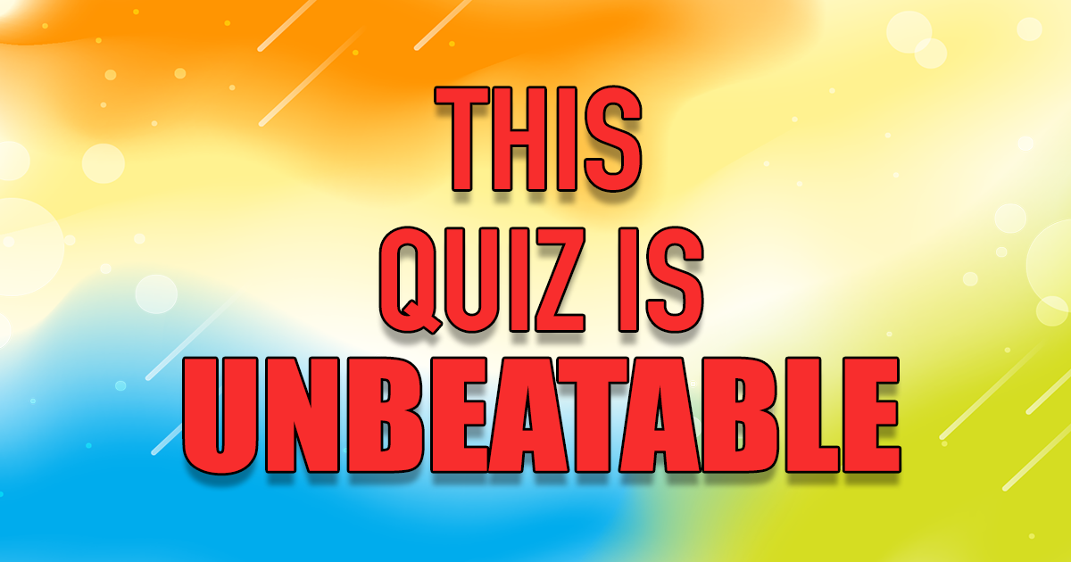 Banner for The Quiz of Unbeatable Knowledge.