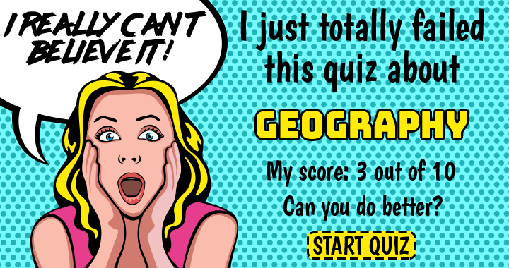 Banner for Can this possibly be the most demanding Geography Quiz of the year?