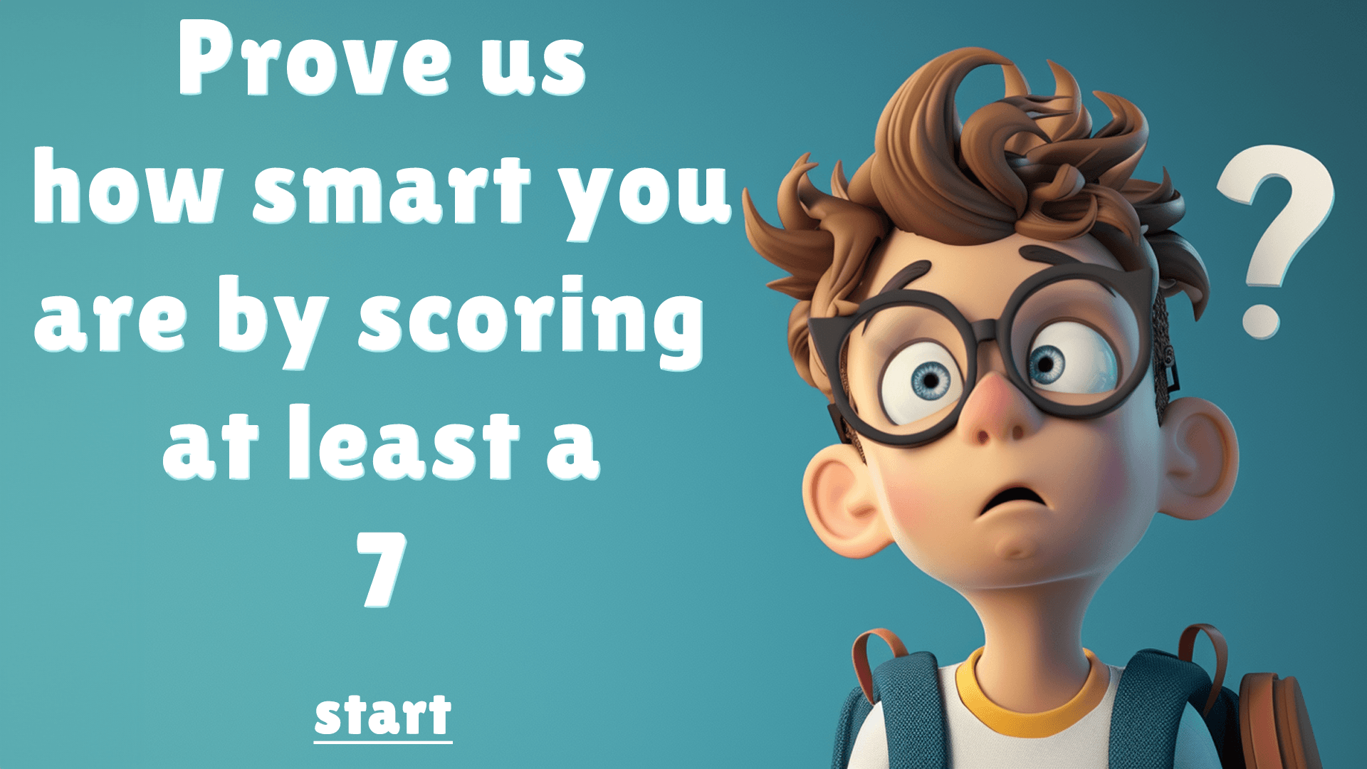 Banner for Experience our knowledge quiz.