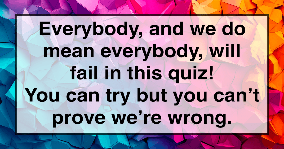 Banner for Quiz of Miscellaneous Knowledge