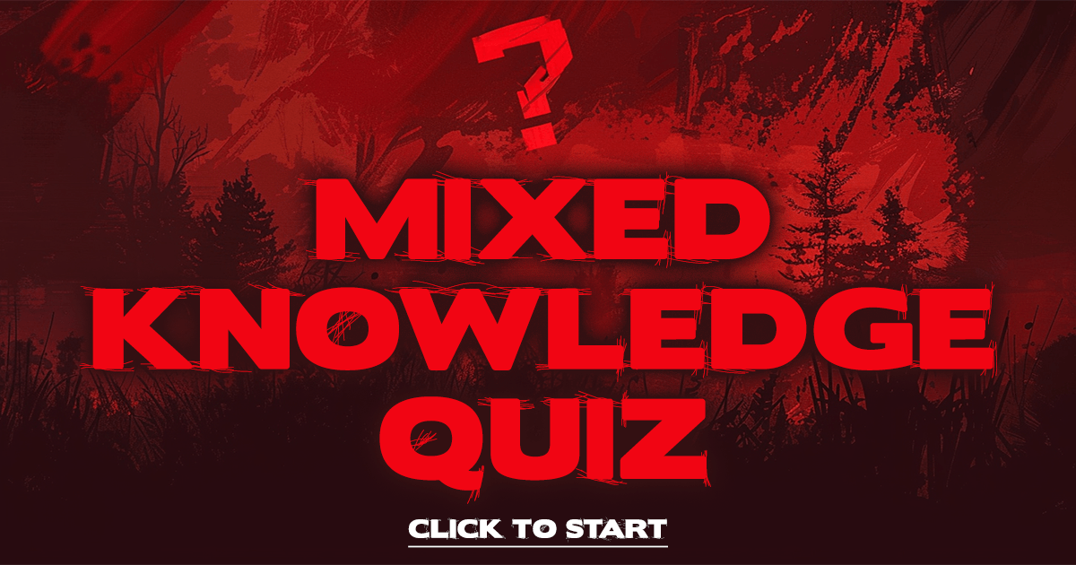 Banner for Quiz on Various Subjects