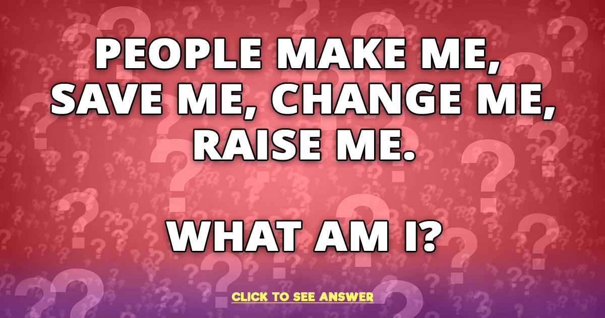 Banner for Try to solve this riddle before playing our quiz.