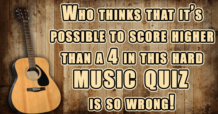 Banner for Challenging Music Quiz