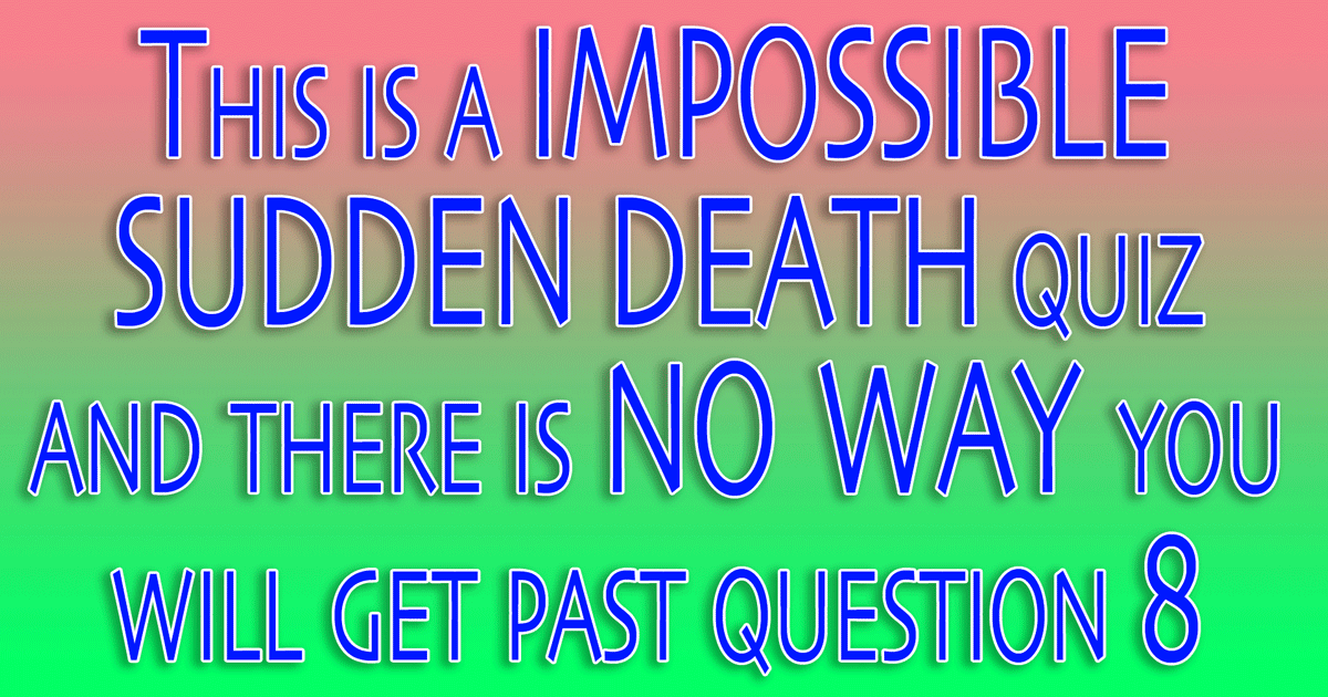 Banner for Quiz of Instant Death
