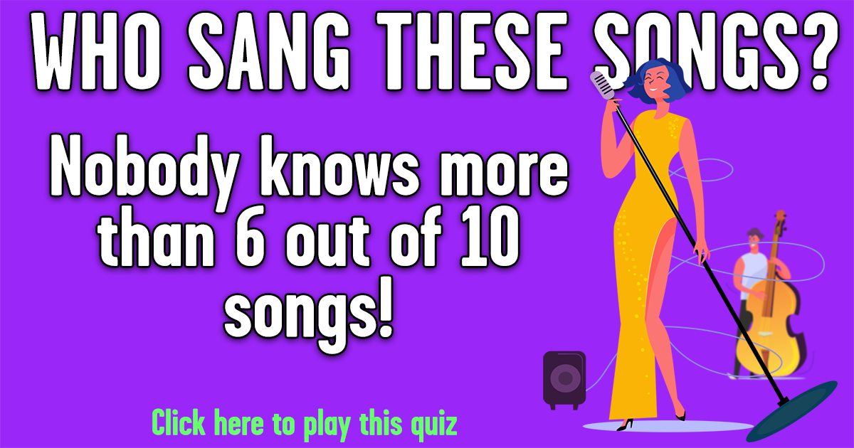 Banner for Can you tell me the names of the singers who performed these songs?