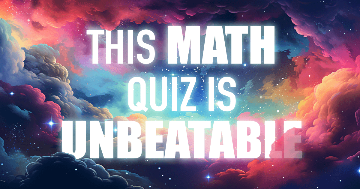 Banner for Unbeatable Math Quiz.