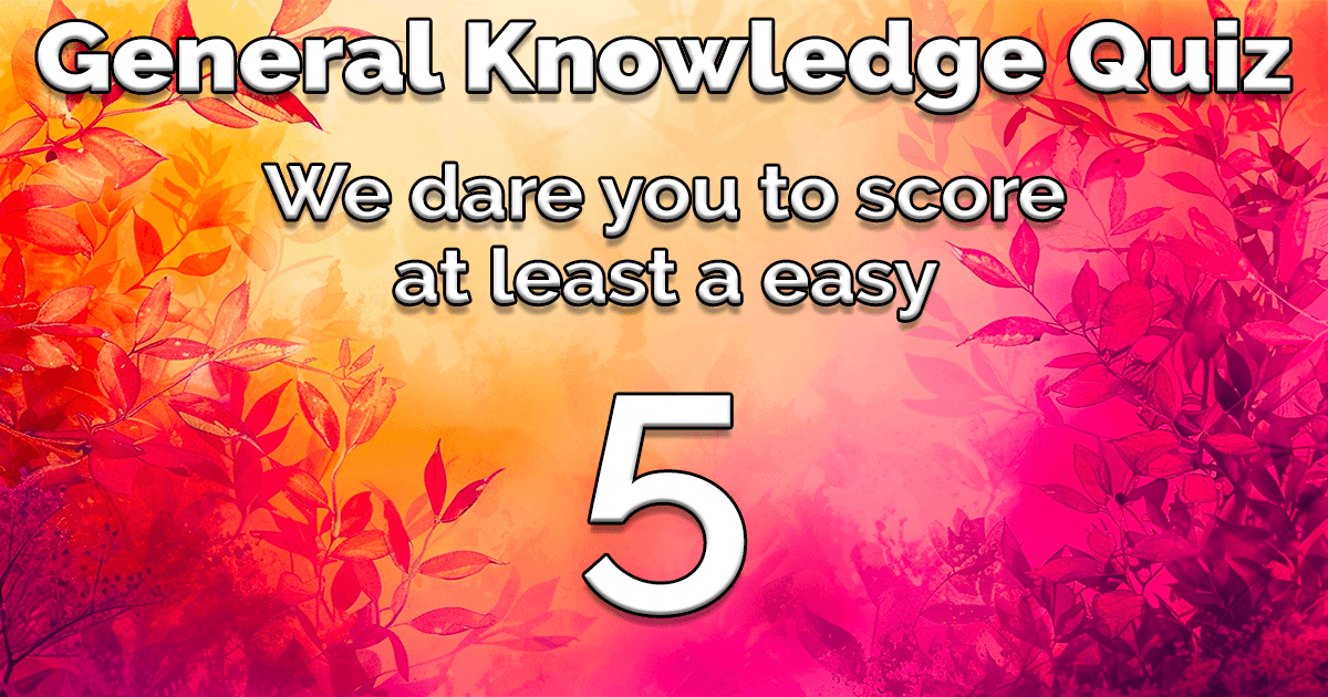 Banner for Quiz on General Knowledge