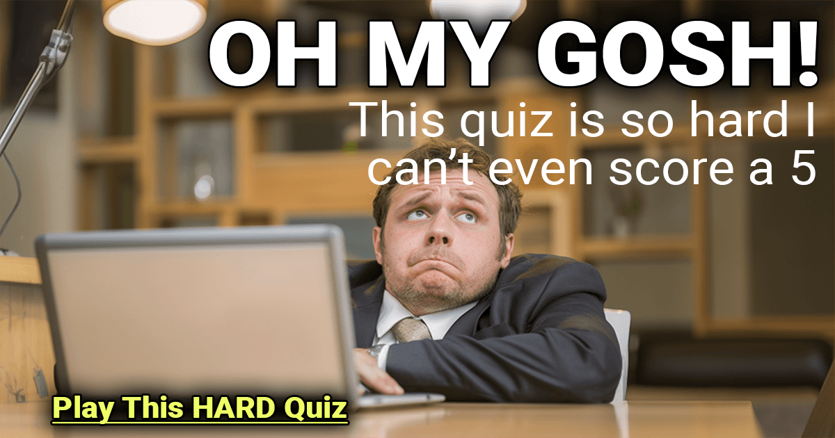 Banner for Challenging General Knowledge Quiz
