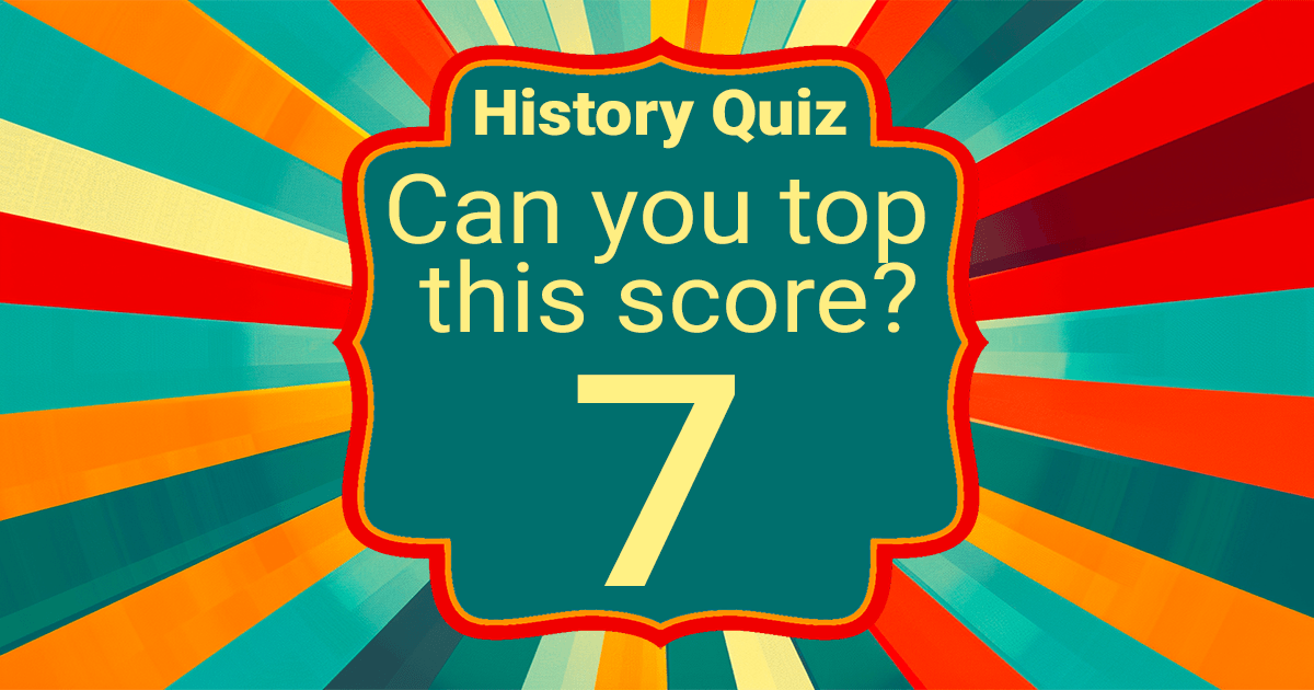 Banner for Quiz on historical events