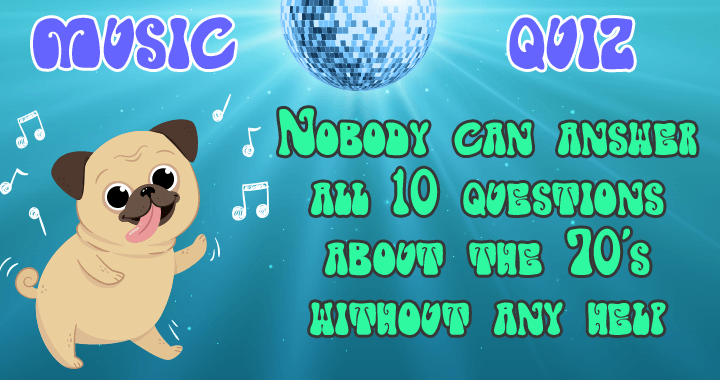Banner for You will undoubtedly require assistance with this 70's music quiz.