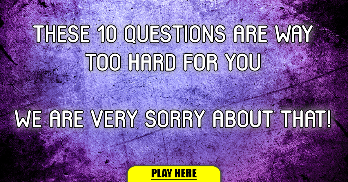 Banner for Challenging Mixed Trivia Quiz