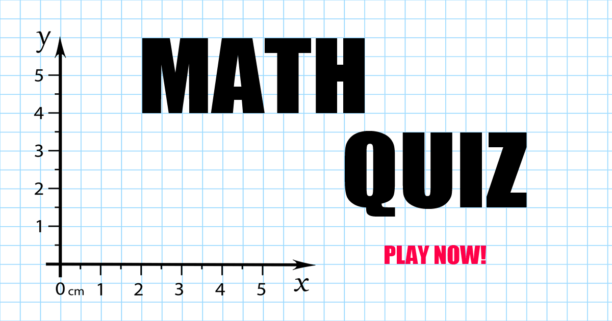Banner for Math Test