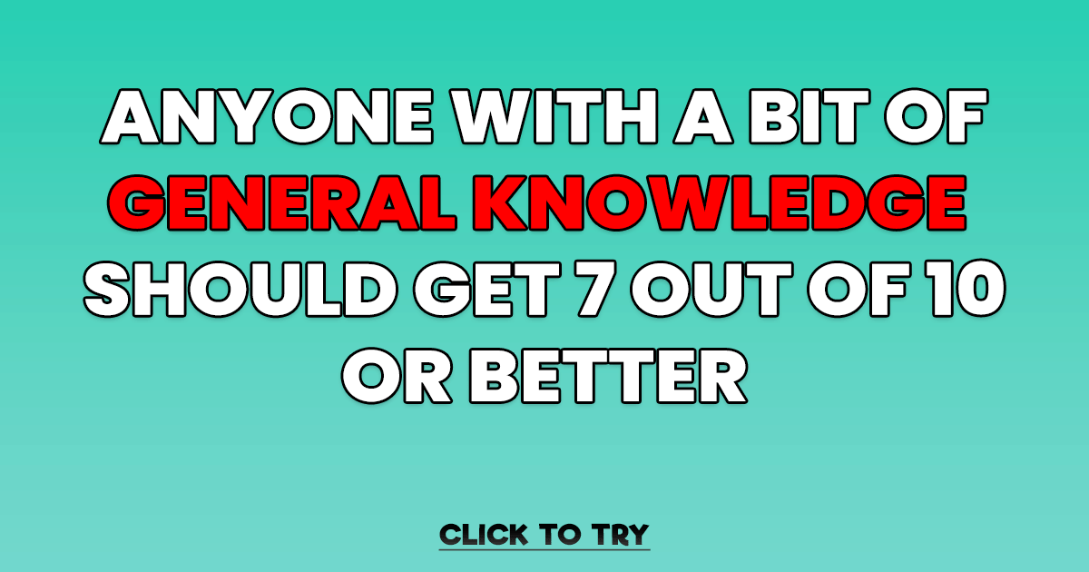 Banner for Quiz on General Knowledge