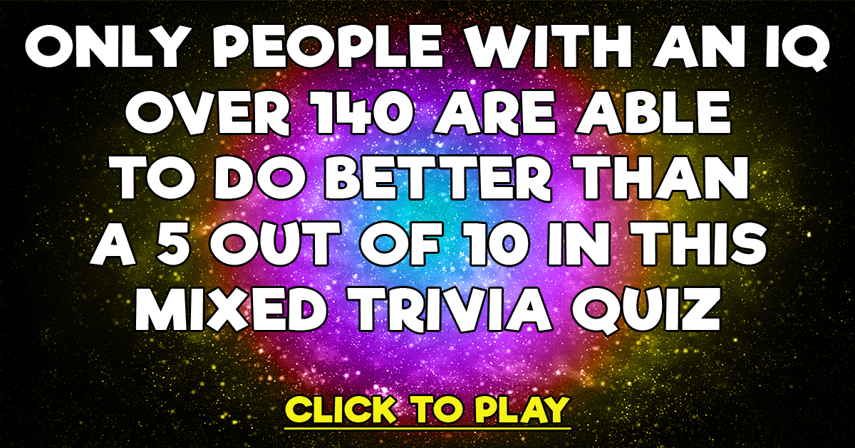 Banner for Trivia Quiz with a Mix of Questions