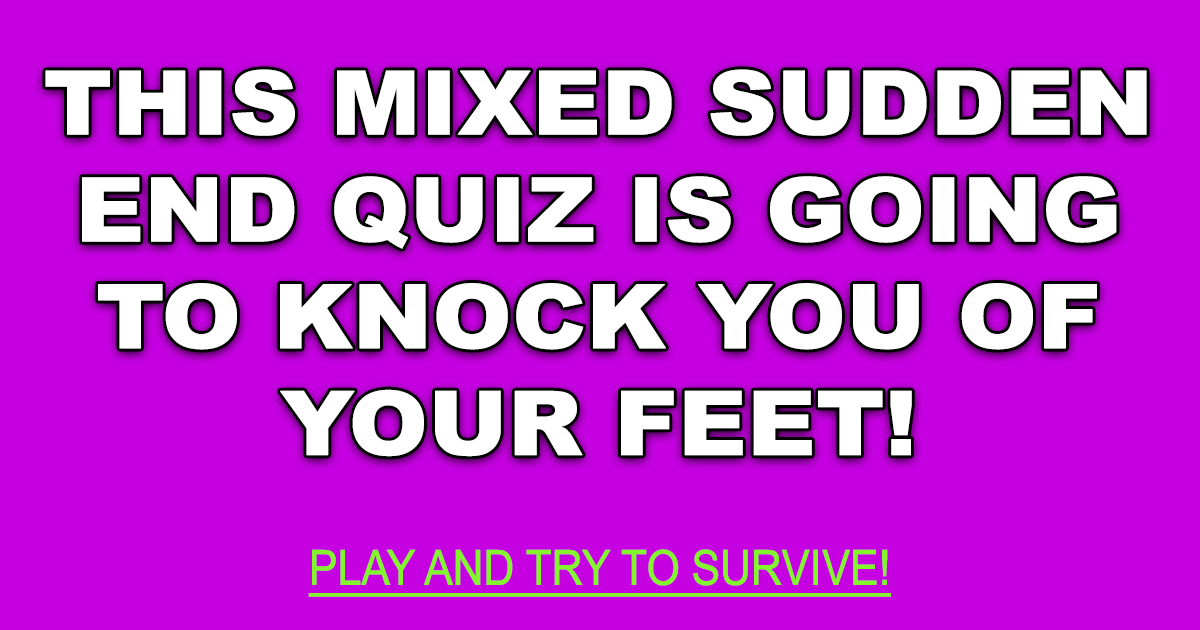 Banner for Make sure to remain standing!