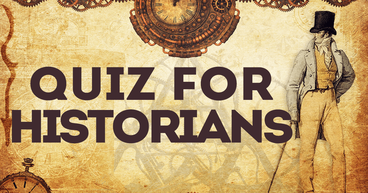 Banner for Quiz for Historians