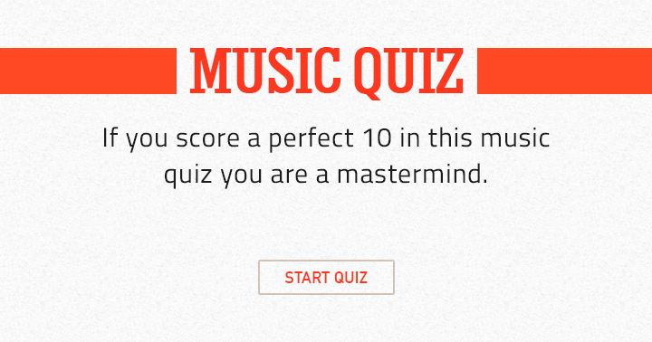 Banner for Are you a pop music mastermind?