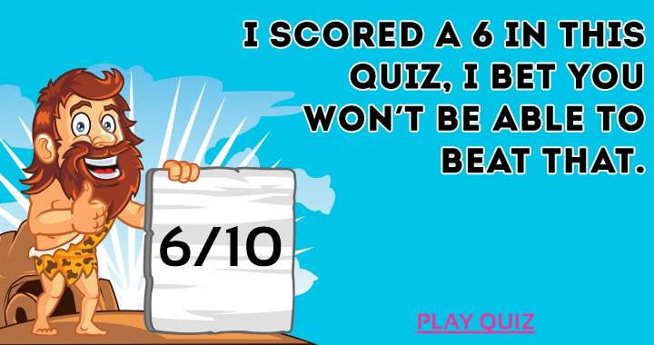 Banner for Can you achieve a score greater than 6 in this history quiz?