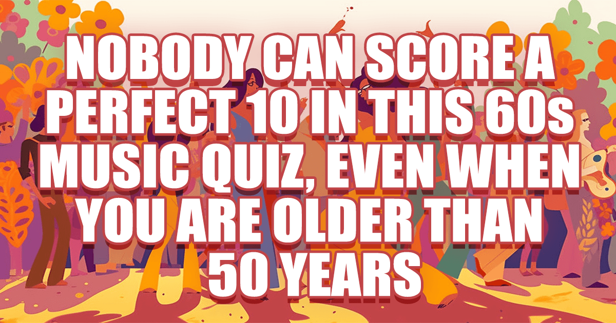 Banner for Quiz on music from the 1960s.
