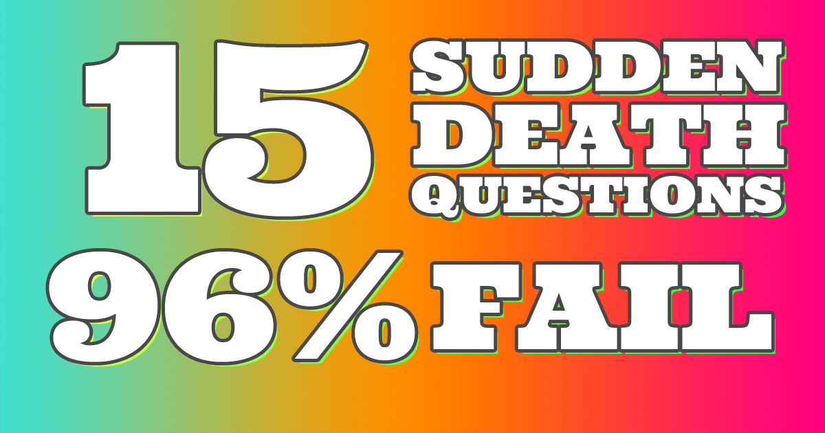 Banner for Sudden Death Quiz Mix