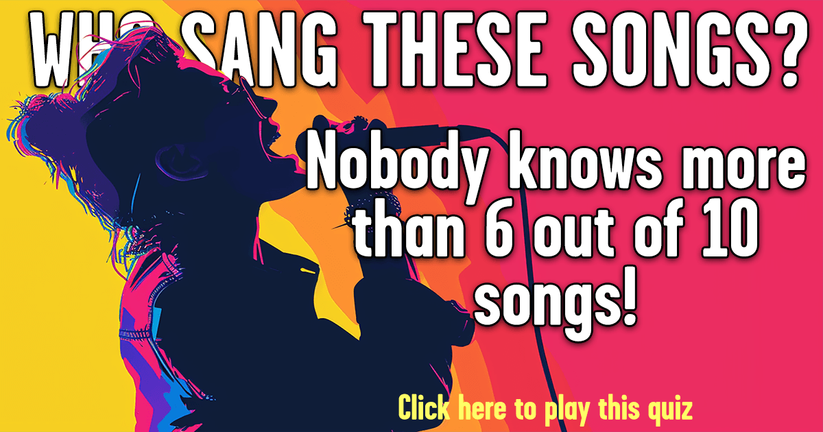 Banner for Find out who sang these songs.