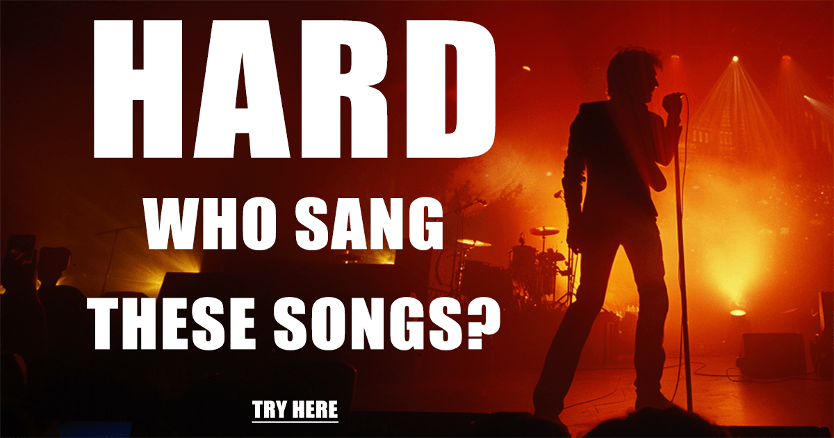 Banner for Who was the singer of these songs?