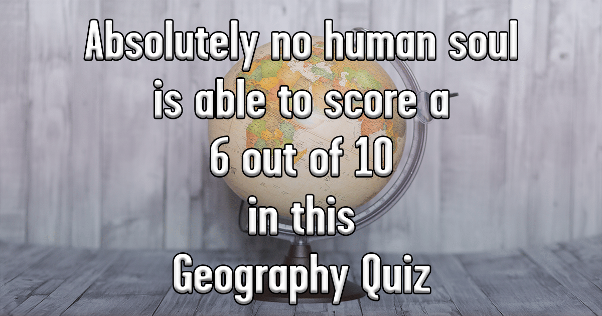 Banner for Geography Quiz that's Tough