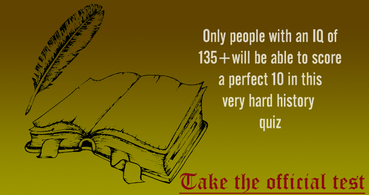 Do you have a high enough IQ to score a 10?