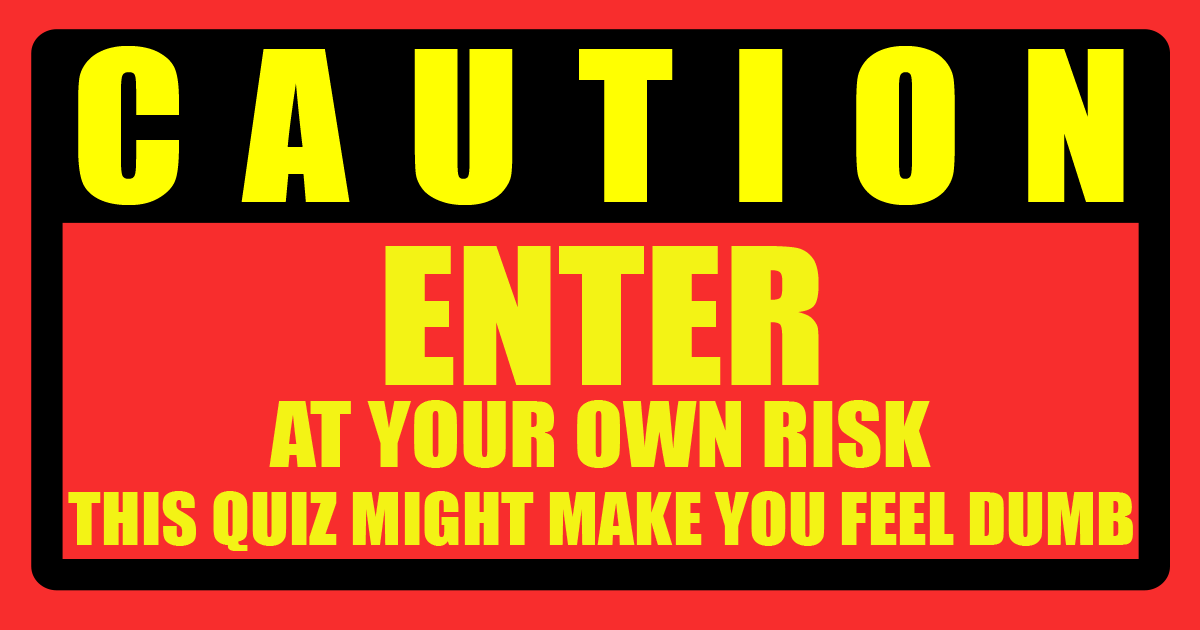 Banner for Proceed with caution.