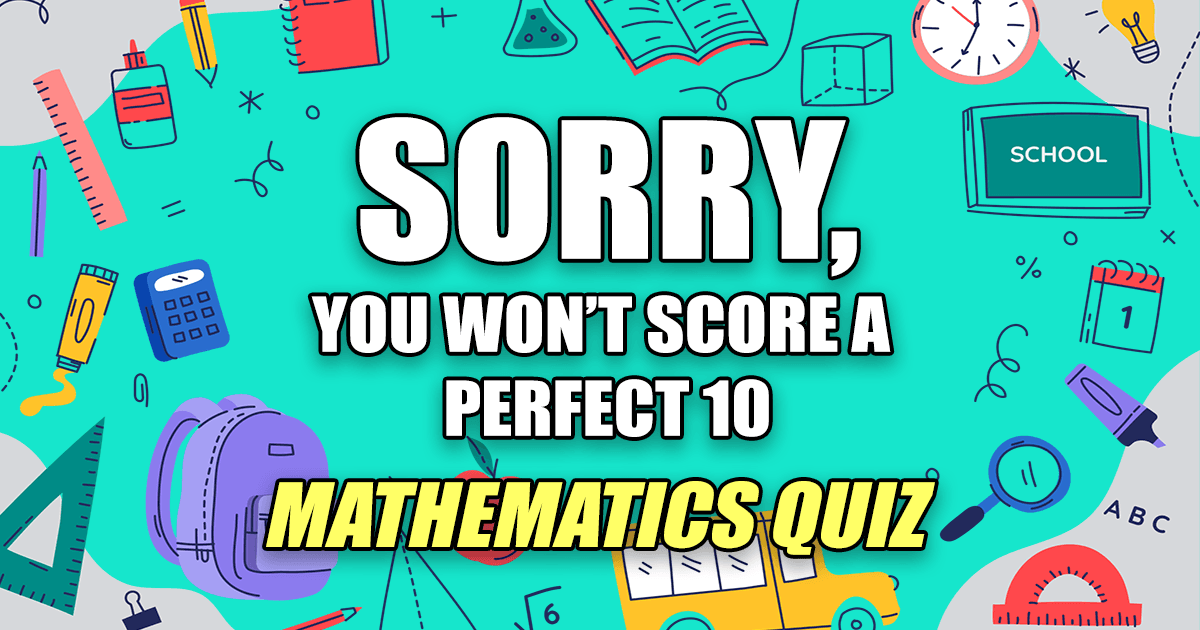 Banner for Quiz on Mathematics