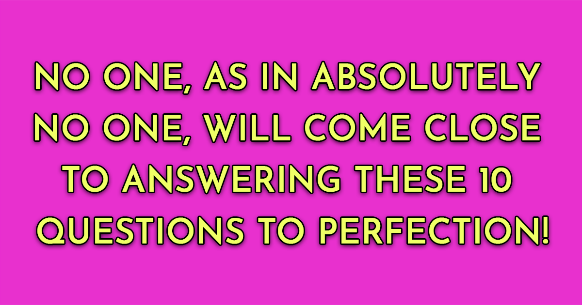 Banner for It is not possible to achieve a flawless score of 10.