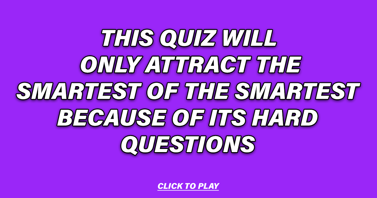 Banner for Do you belong to the Smartest of Society?