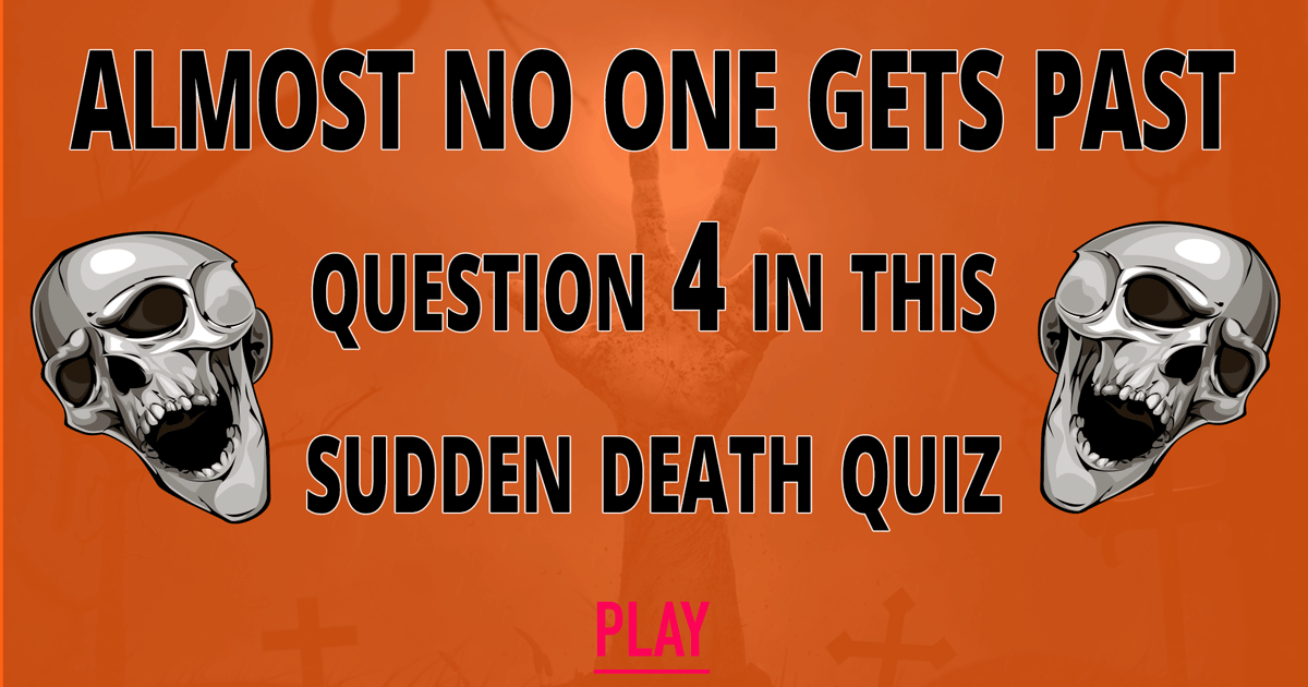 Banner for Quiz of Sudden Death.