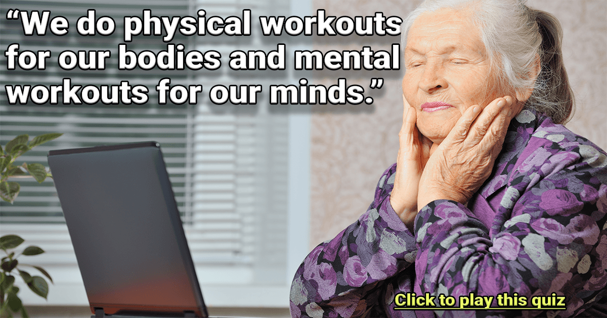 Banner for Quiz for Brain Training